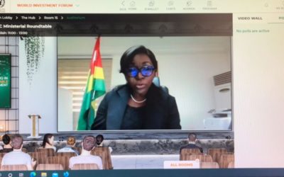 Le Ministre Rose MIVEDOR a participé au Forum virtuel Mondial de l’investissement