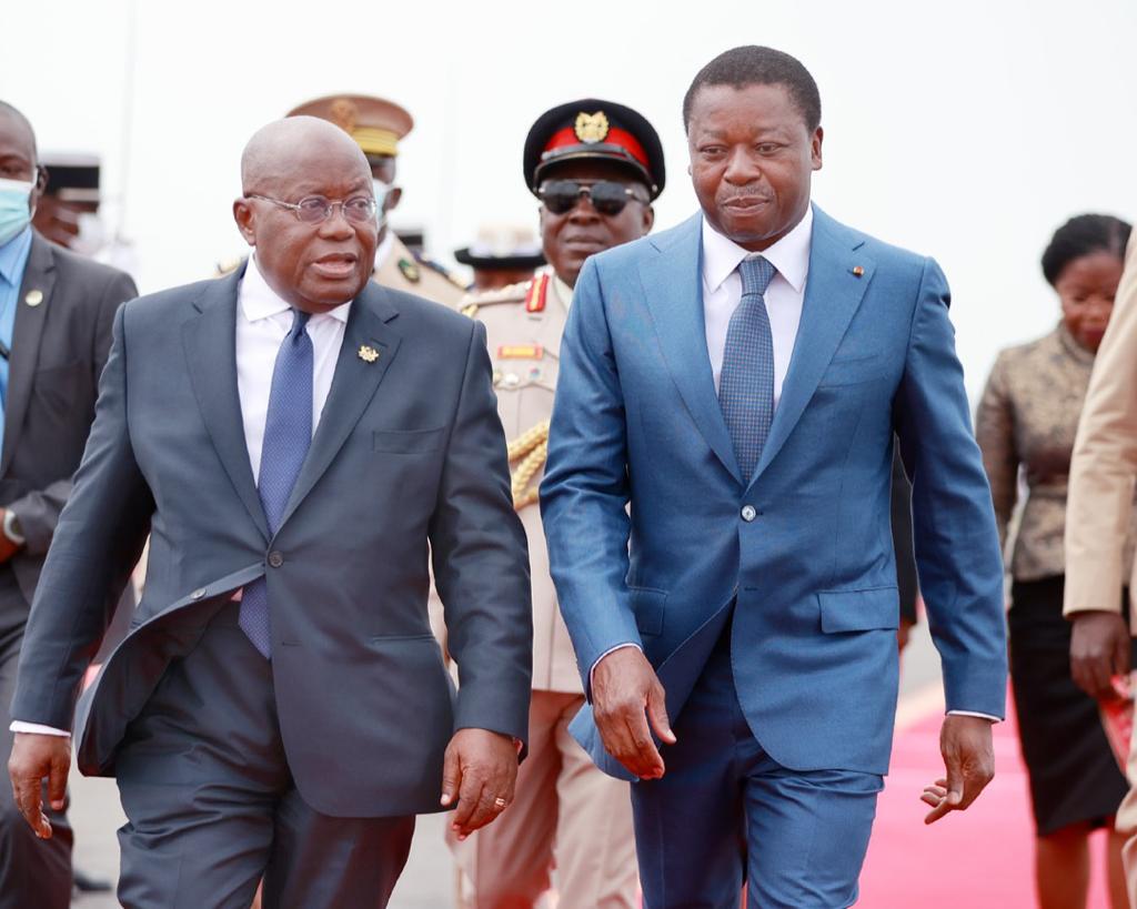 visite-de-travail-du-President-ghaneen-au-Togo