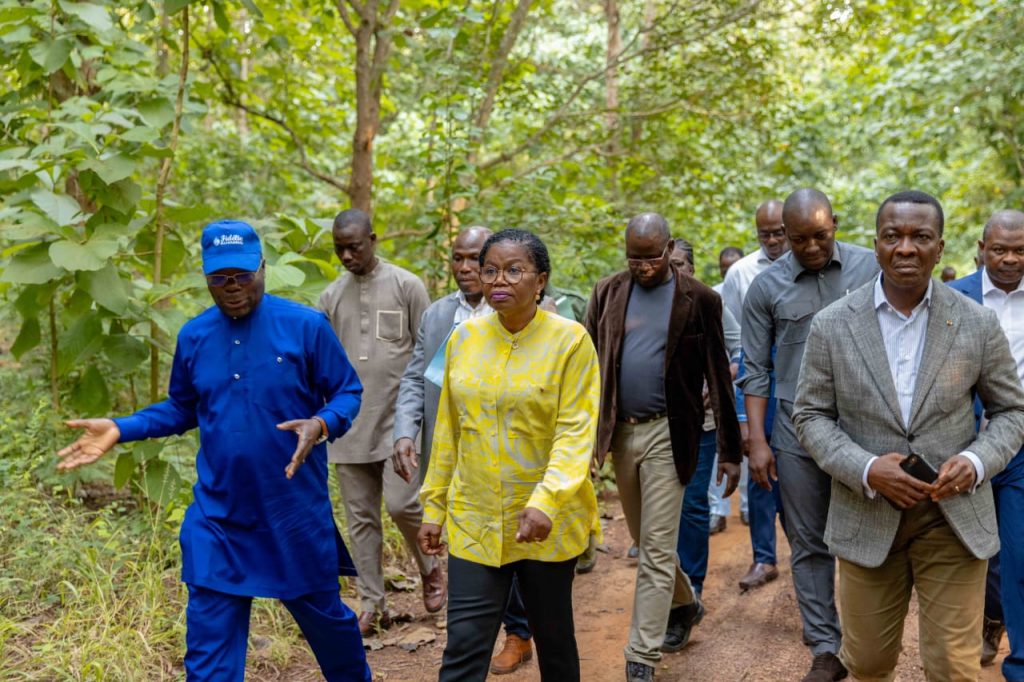 Forêt classée de Lilikopé : le Premier ministre sur le site